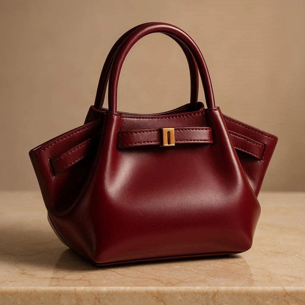 Sac cabas femme minimaliste cuir vegan — porté, vue lifestyle