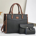 Set Sac Femme 3 Pièces – Cabas, Bandoulière & Portefeuille Assortis, Cuir PU