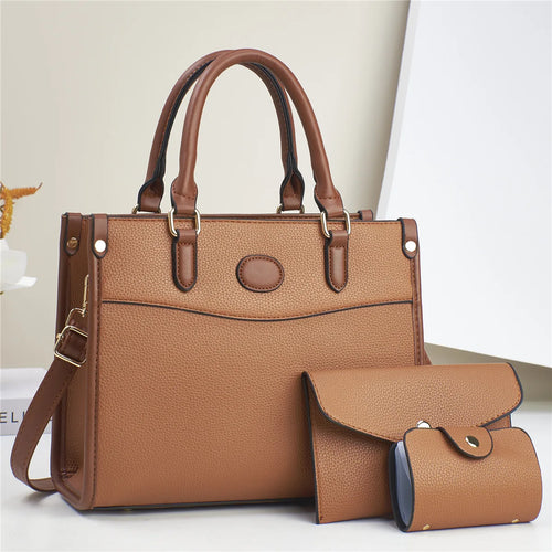 L'Essentiel — Set 3 Pièces Coordonné Cuir Vegan